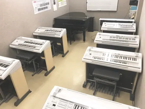 文化堂 防音レッスン室レンタル 姫路本店センター：姫路本店2階 L部屋