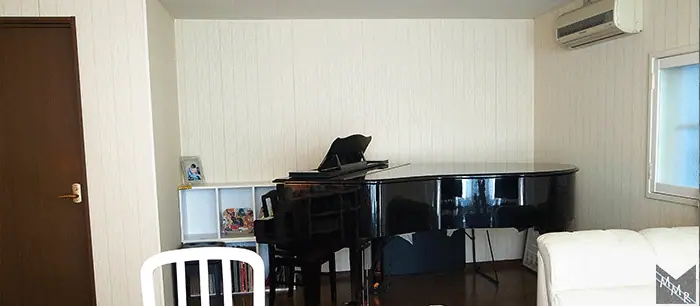 Mimi's Music Room(グランドピアノのある防音室)