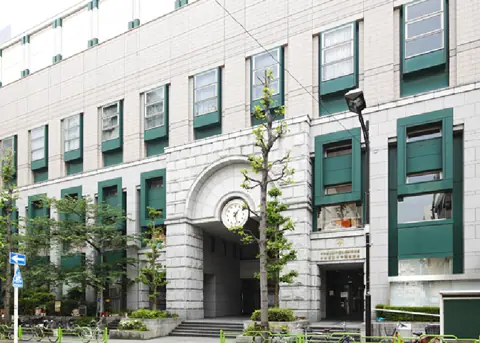 中央区立日本橋社会教育会館 音楽室（建物の外観）