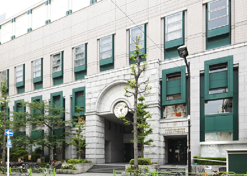 中央区立日本橋社会教育会館 音楽室（建物の外観）