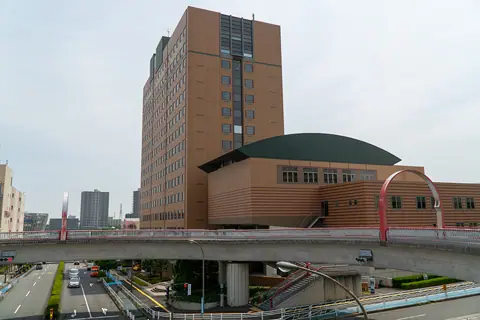 八王子市南大沢市民センター 音楽室：建物の外観