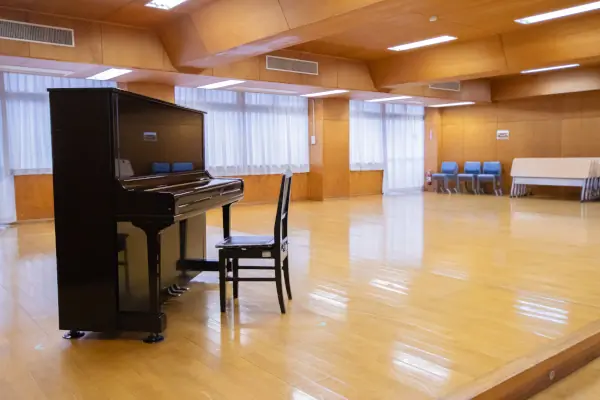 清瀬市コミュニティプラザひまわり 音楽室（アップライトピアノのある部屋）