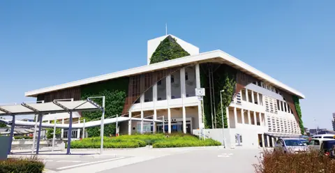 小牧市公民館 音楽スタジオ1・2：市民会館・公民館外観
