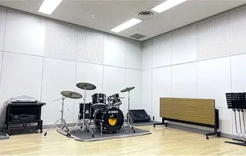 松戸市文化会館 森のホール21 森のスタジオ（音楽練習室2（ドラムセット））