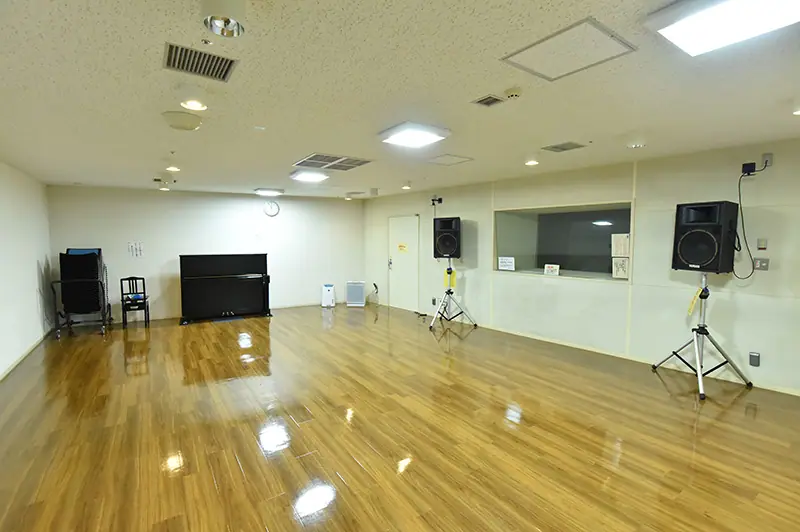 岩槻駅東口コミュニティセンター 音楽スタジオ(音楽スタジオの室内)
