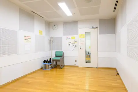 プラザウエスト リハーサル室・音楽スタジオ：音楽スタジオの室内