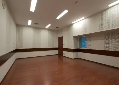 渋谷区文化総合センター大和田 練習室：練習室の室内
