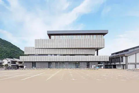 新宮市文化複合施設「丹鶴ホール」 スタジオ：建物外観
