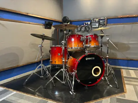 スタジオマックス アメ村店：Yamahaのドラムセット